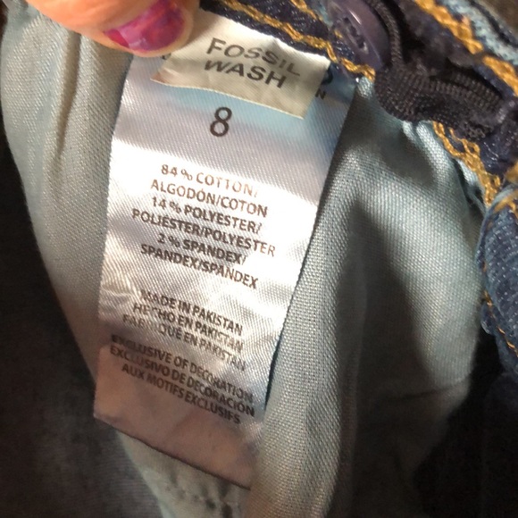 Buffalo Parker Slim Fit Jeans Shorts in Fossil Wash size 16 π€© K1 - Picture 13 of 14